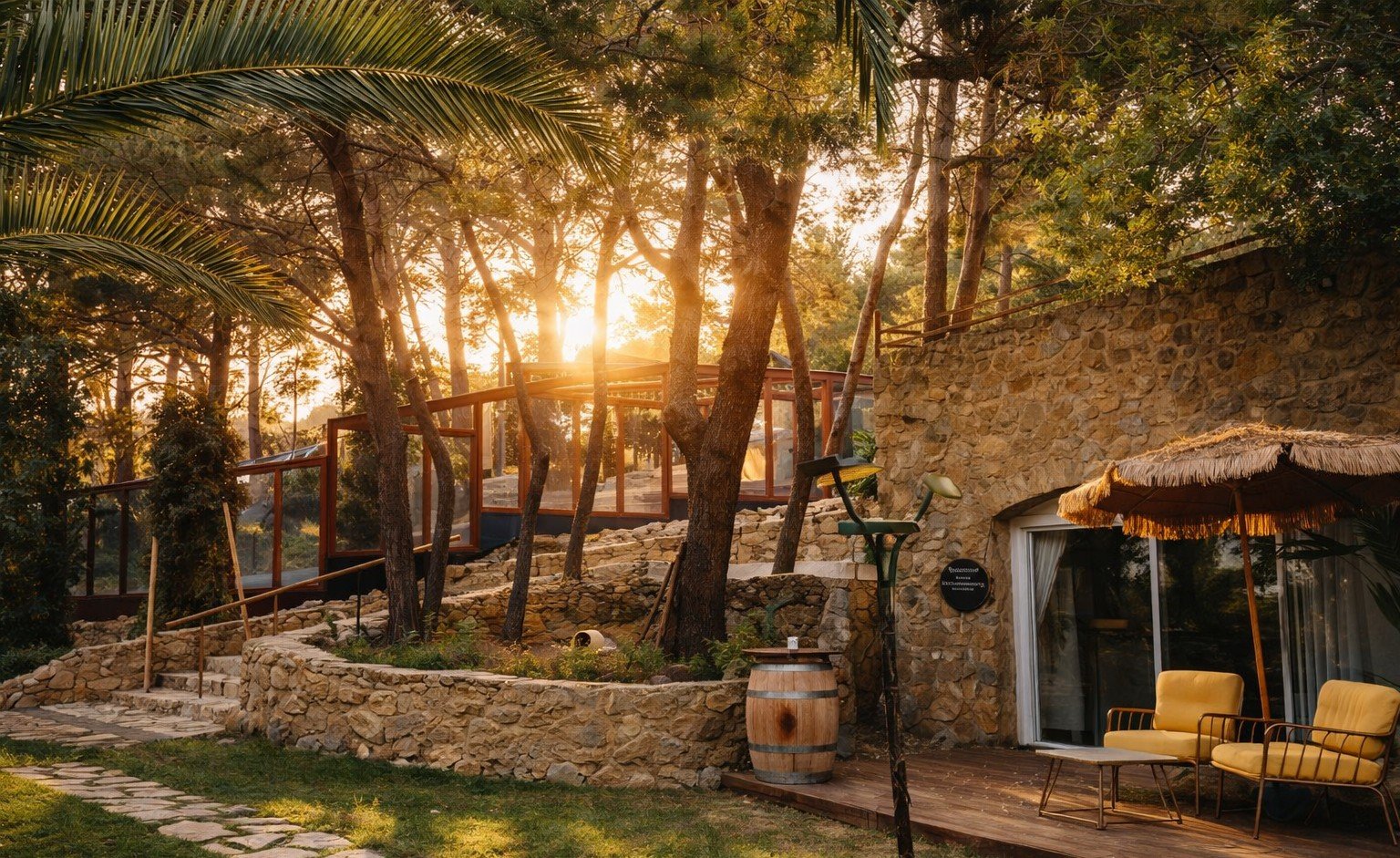 Vue générale du domaine